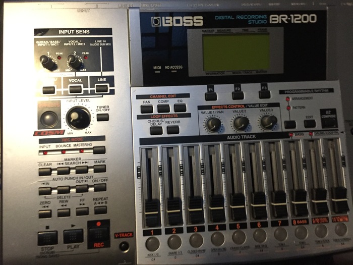 Boss BR1200CD Digital Recording Studio image (1669098) Audiofanzine