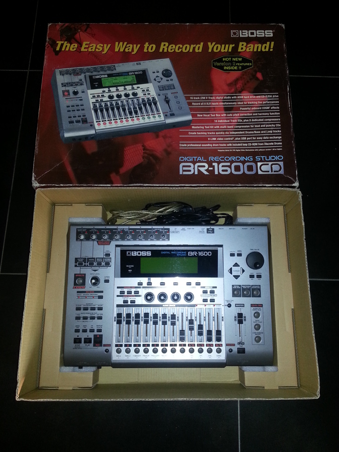 Boss BR1600CD Digital Recording Studio image (587466) Audiofanzine