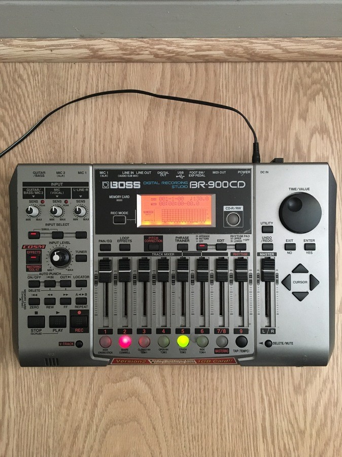 Boss BR900CD Digital Recording Studio image (2016836) Audiofanzine