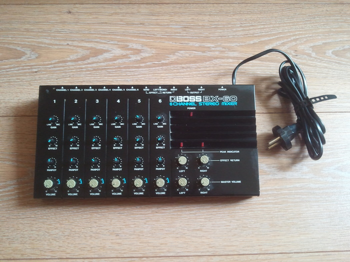 Boss BX60 6 Channel Stereo Mixer image (430191) Audiofanzine
