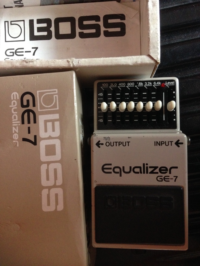 Boss GE7 Equalizer (Japan) image (1790027) Audiofanzine