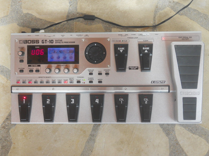 Photo Boss GT10 Boss GT10 Guitar Effects Processor (890038