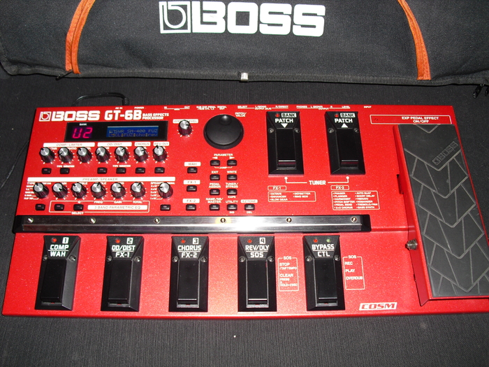 Photo Boss GT-6B : Boss GT-6B Bass Effects Processor (#768002
