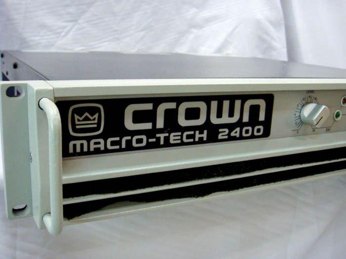 Photo Crown MacroTech 2400 Crown MA 2400 (33618) Audiofanzine