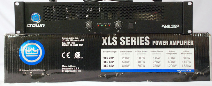 Crown XLS 402 image (#1251269) - Audiofanzine