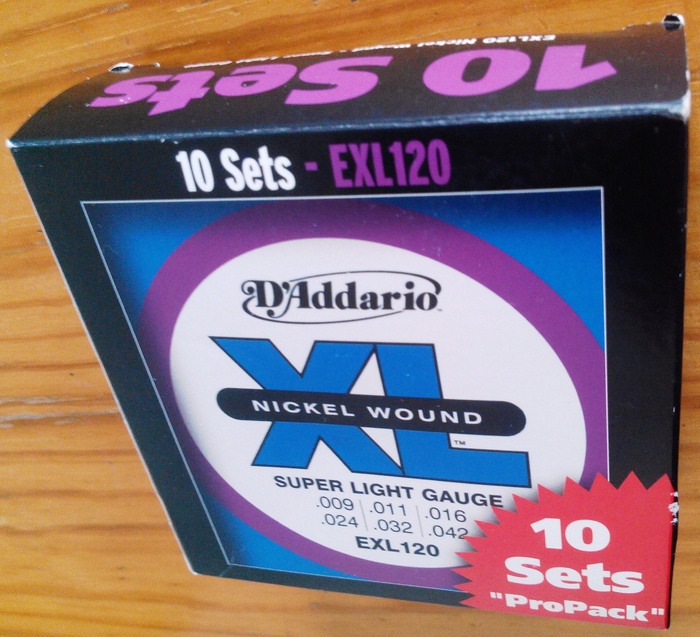 Photo D'Addario XL Nickel Wound Electric D'Addario XL Nickel Round