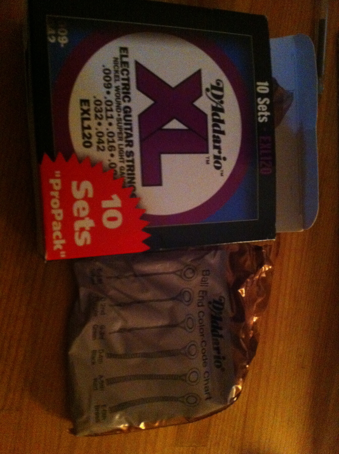 xl d'addario 9-42 XL Wound : Electric D'Addario D'Addario Nickel Photo XL