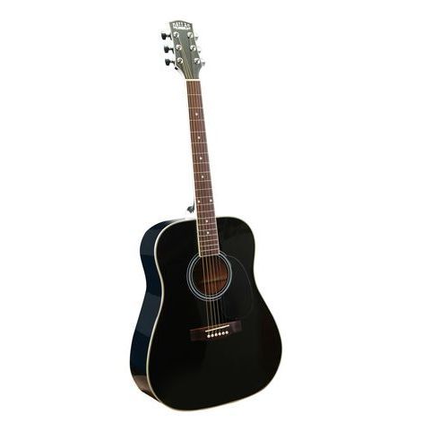 Photo Dallas WT80 Black Dallas Wt80 Guitare Folk Dallas Instrument