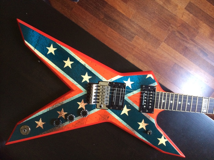 Photo Dean Guitars Dimebag Dixie Rebel Dean Guitars Dimebag Dixie