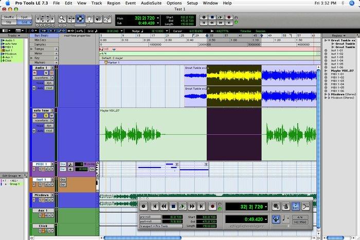 Digidesign Pro Tools 7 image (#219854) - Audiofanzine