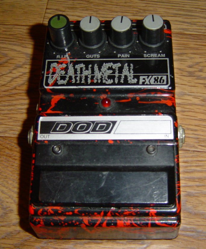 DOD FX-86 DEATHMETAL ジャンク品ホビー・楽器・アート