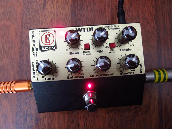 Photo Eden Bass Amplification WTDI Direct Box/Preamp Eden Bass
