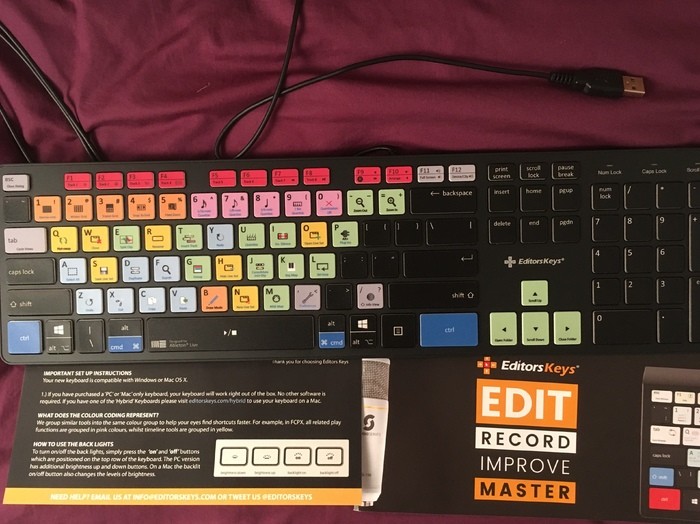 Editors Keys Ableton Live Dedicated PC Keyboard image (2057896