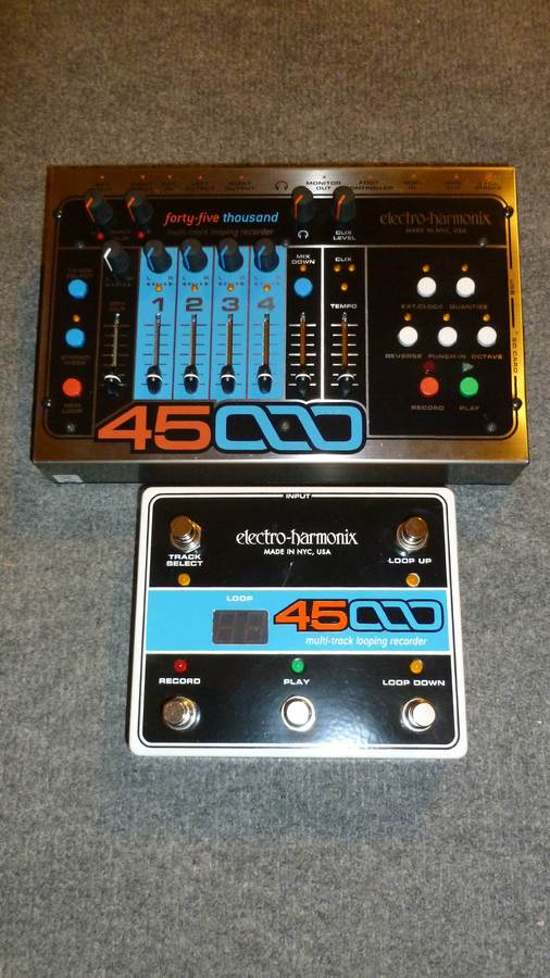 Photo ElectroHarmonix 45000 MultiTrack Looping Recorder Electro