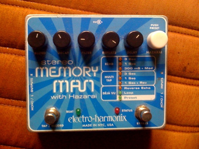 Electro-Harmonix Stereo Memory Man with Hazarai image (#410430 ...
