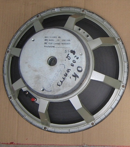 ElectroVoice EVM15L image (132567) Audiofanzine