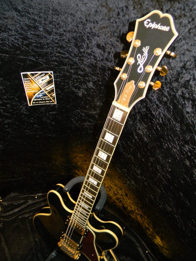 Photo Epiphone B. B. King Lucille : Epiphone BB King Lucille - Ebony ...