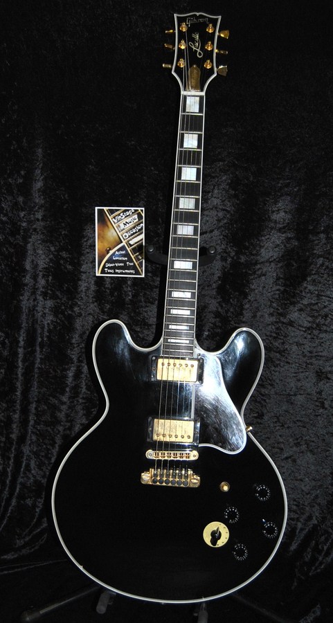 Photo Epiphone B. B. King Lucille : Epiphone BB King Lucille - Ebony ...