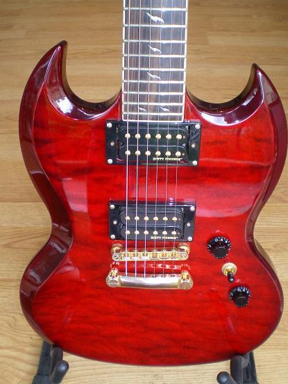 Epiphone - 値下Epiphone SG Prophecy Custom EX 改造 ジャンクの+