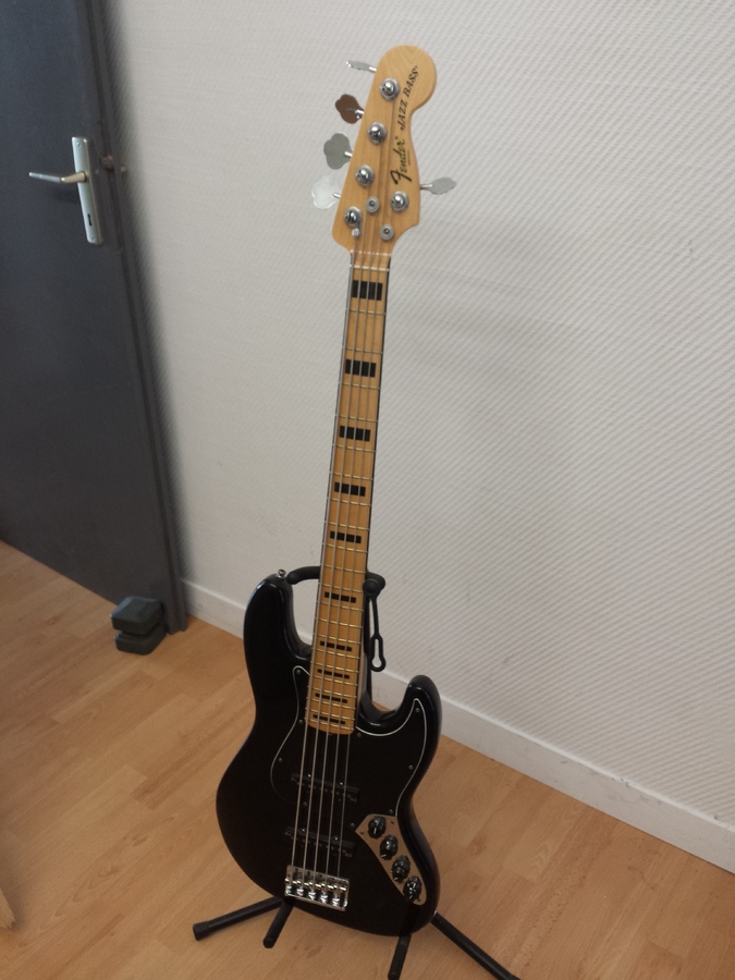 Photo Fender American Deluxe Jazz Bass V [2003 2009] Fender American