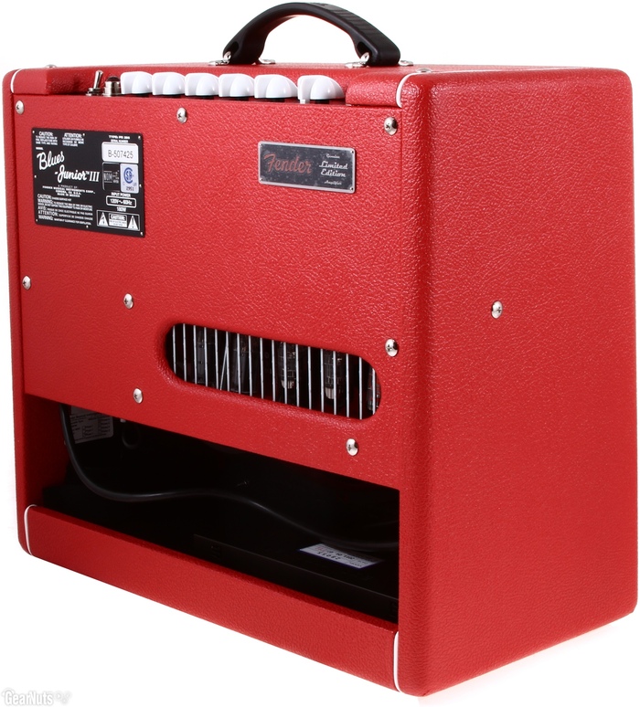 Photo Fender Blues Junior III "Red October" Fender Blues Junior III