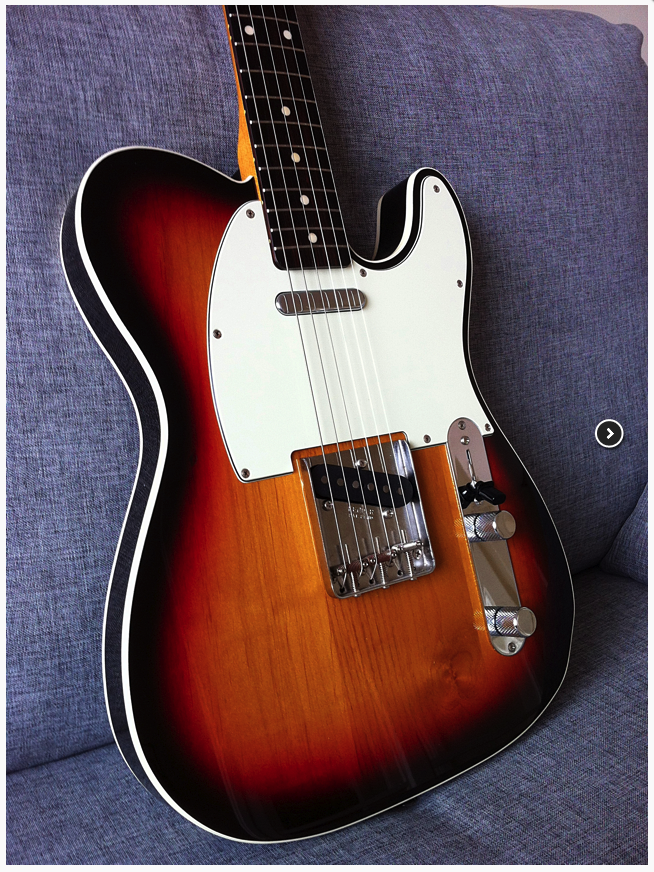 Photo Fender Classic Series Japan 62 Telecaster Custom Fender Classic Series Japan 62 1449