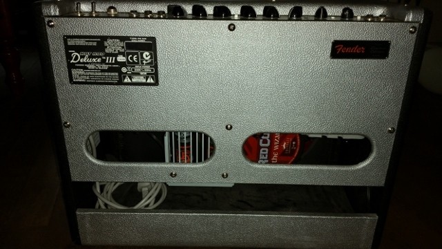 Fender Hot Rod Deluxe III - Silver/Black Two-Tone Limited Edition 2012 (19361)