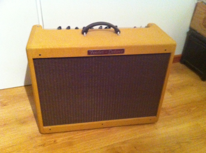 Photo Fender Hot Rod Deluxe Lacquered Tweed & Jensen C12N Limited Edition Fender Hot Rod