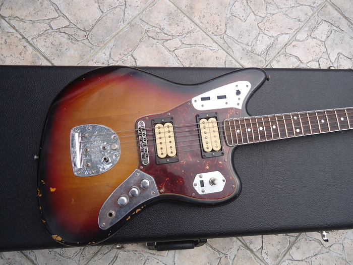Photo Fender Kurt Cobain Road Worn Jaguar Fender [Artist Series] Kurt Cobain Jaguar 3Color
