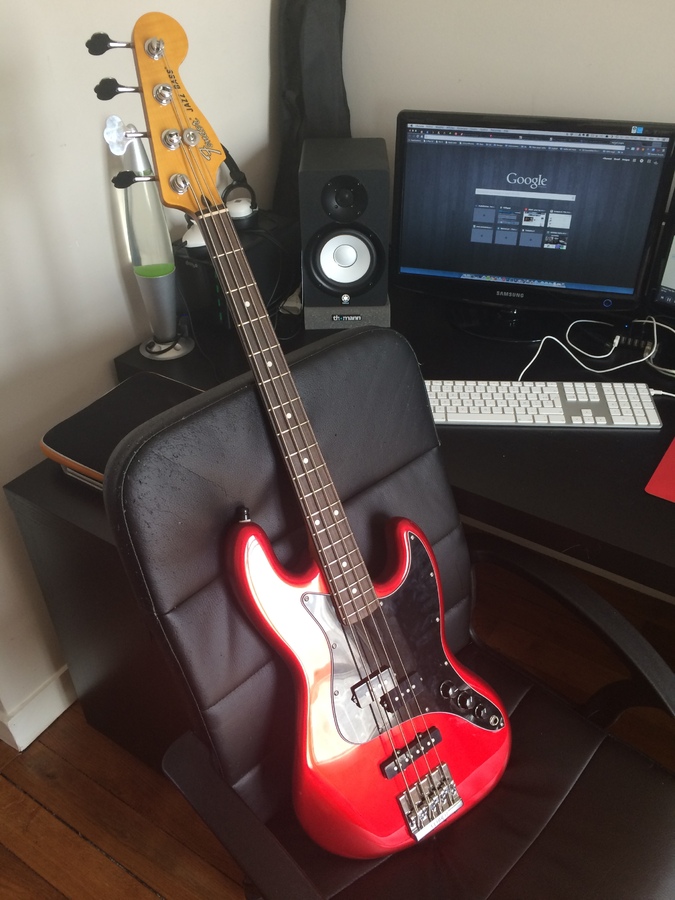 Photo Fender Modern Player Short Scale Jazz Bass Fender Modern Player