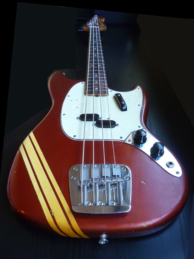 Photo Fender Mustang Bass [19661981] Fender Mustang Bass (1966