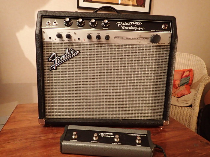 Photo Fender Pro Tube Princeton Recording Amp Fender Pro Tube