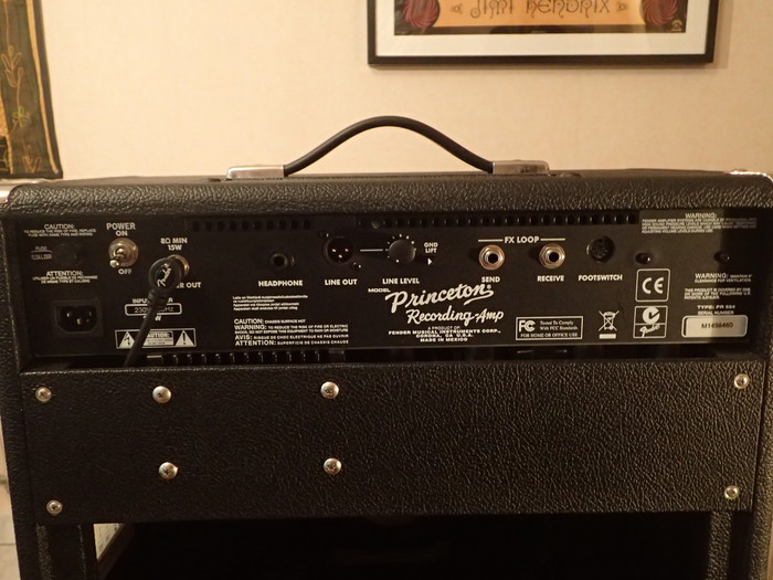 Photo Fender Pro Tube Princeton Recording Amp Fender Pro Tube