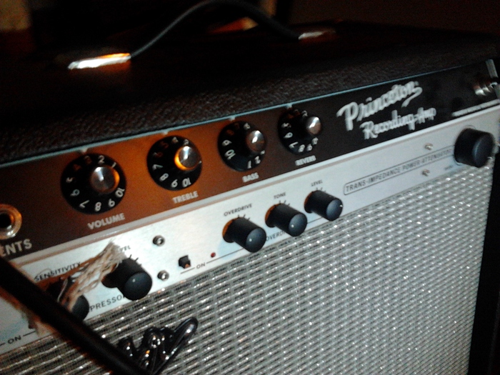 Photo Fender Pro Tube Princeton Recording Amp Fender [Pro Tube Series