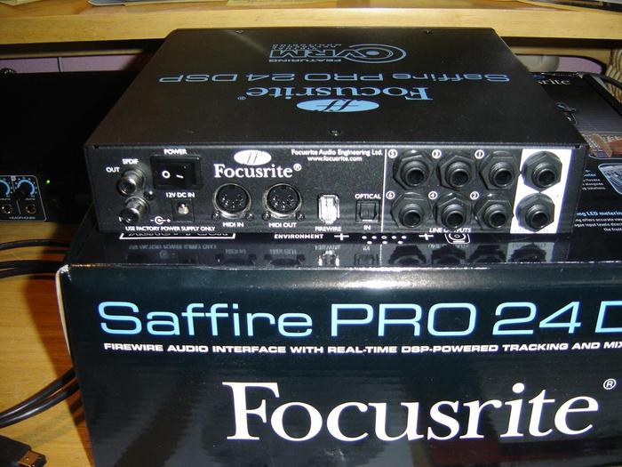 Звуковая карта focusrite saffire pro 40