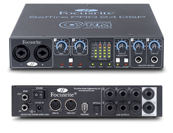 download software for focusrite saffire pro firewire for mac 10.12