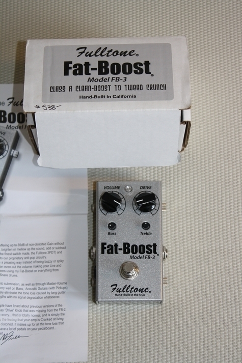 名機 Fulltone Fat-Boost - ギター