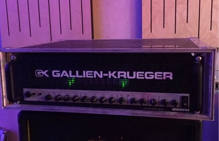 Gk 2000rb 1000w Gallien Krueger Vaud Audiofanzine