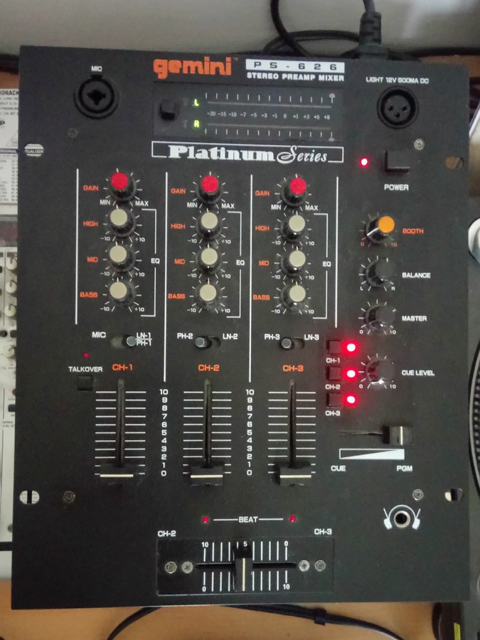 PS626 Gemini DJ PS626 Audiofanzine