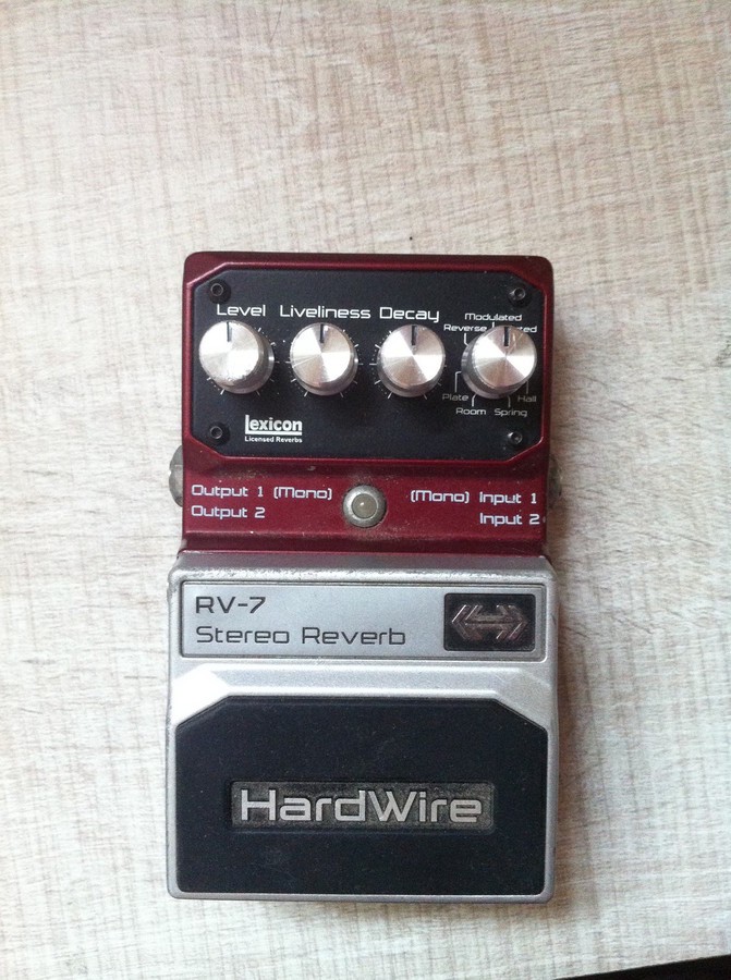 HardWire Pedals RV7 Stereo Reverb image (2070696) Audiofanzine