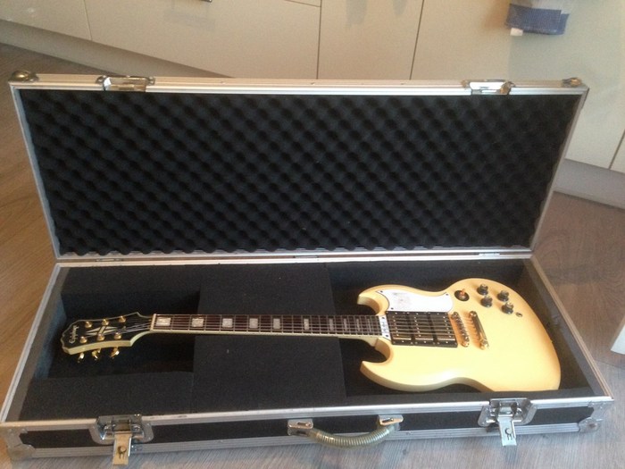 Harley Benton Flight Case Wood Guitar image (1515011) Audiofanzine