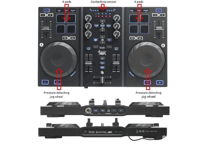 Dj control air обзор