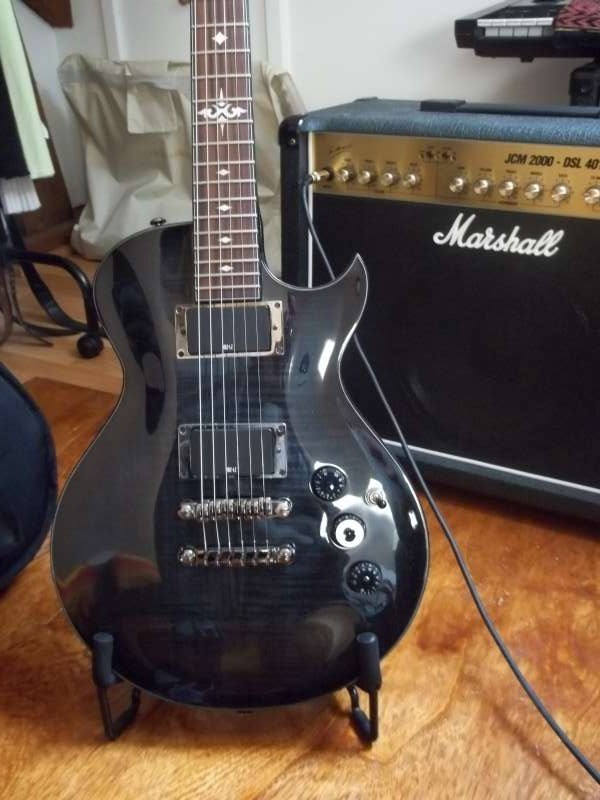 Photo Ibanez ART320 Ibanez [ART Series] ART320 Transparent Gray