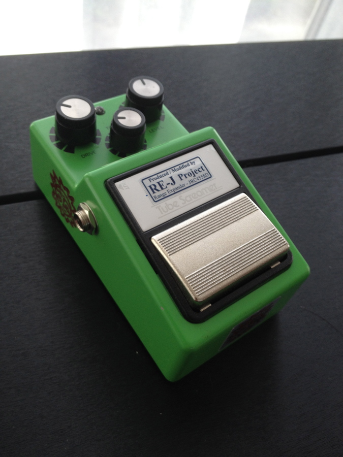 Photo Ibanez TS9 - Brown Mod - Modded By Analogman : Ibanez TS9 Tube ...