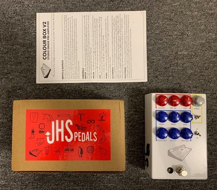 新品 未使用 JHS Pedals Colour Box V2+rallysantafesinooficial.com