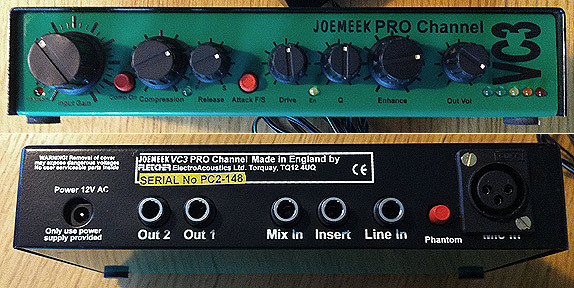 Photo Joemeek VC3 Pro Channel : Joemeek VC3 Pro Channel (86035