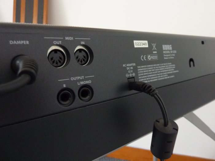 Photo Korg SP 250 Korg Sp250 Bk 372929 Audiofanzine
