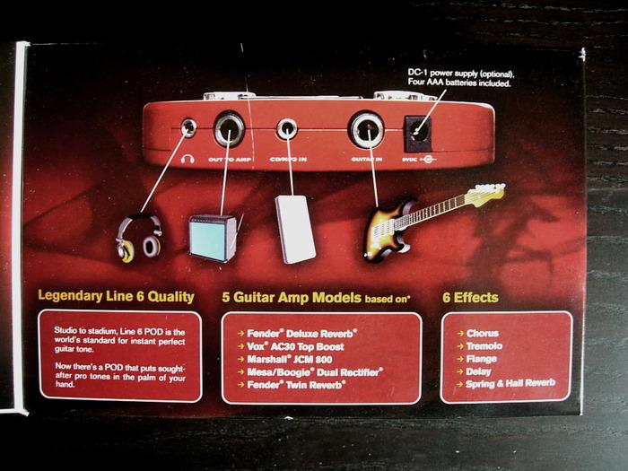 Line 6 Pocket POD Express image (238033) Audiofanzine