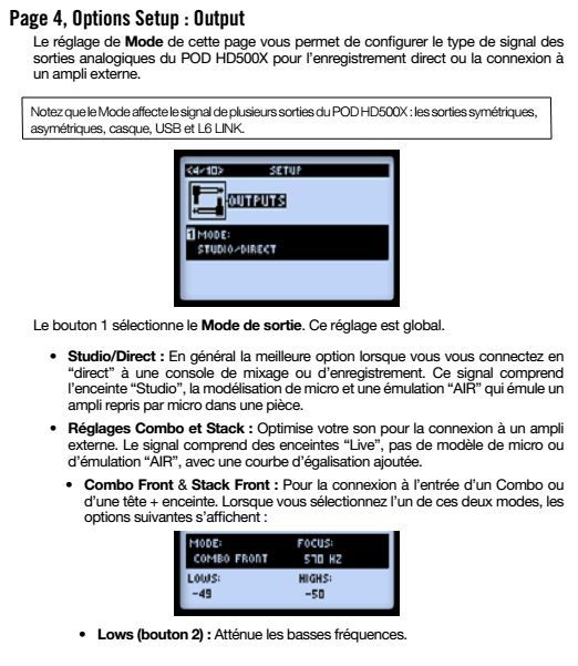 Option Setup