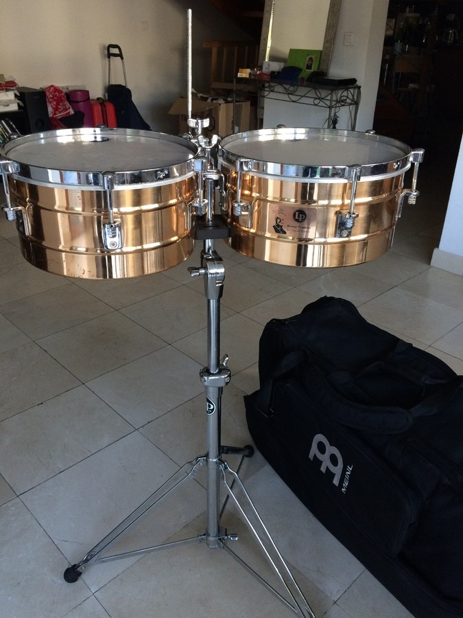 Lp TIMBALES TITO PUENTE 14" ET 15" cuivre image (2021845) Audiofanzine